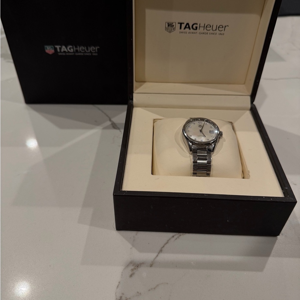WOMENS TAG HEUER CARRERA QUARTZ WATCH - Picture 8 of 8
